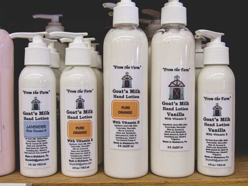 Homemade local lotion