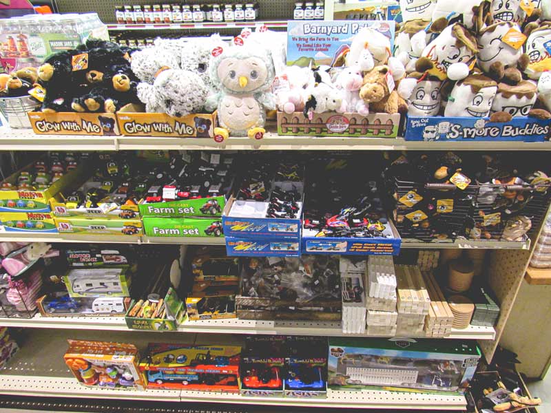 Pictures of random toys in slideshow