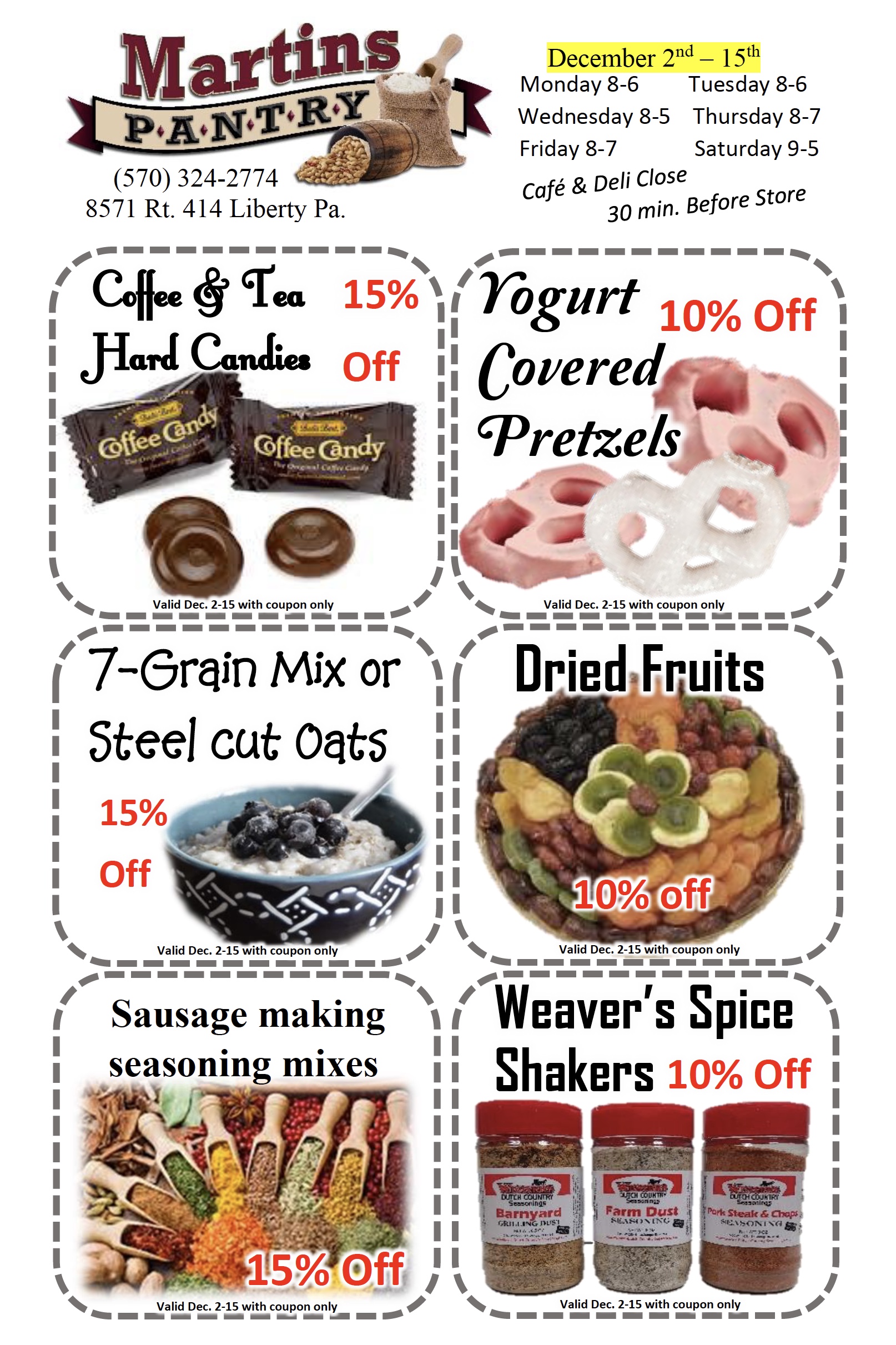 Specials Martin's Pantry