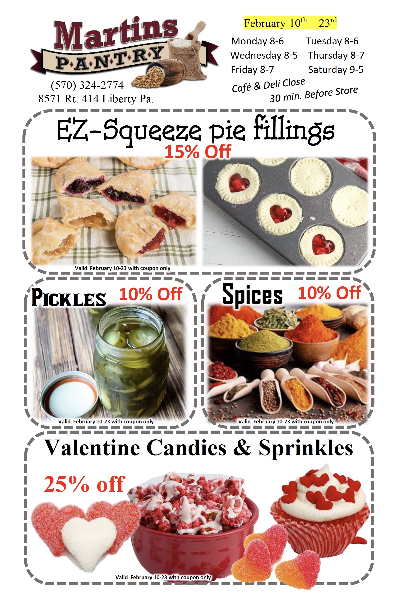 Specials Martin's Pantry